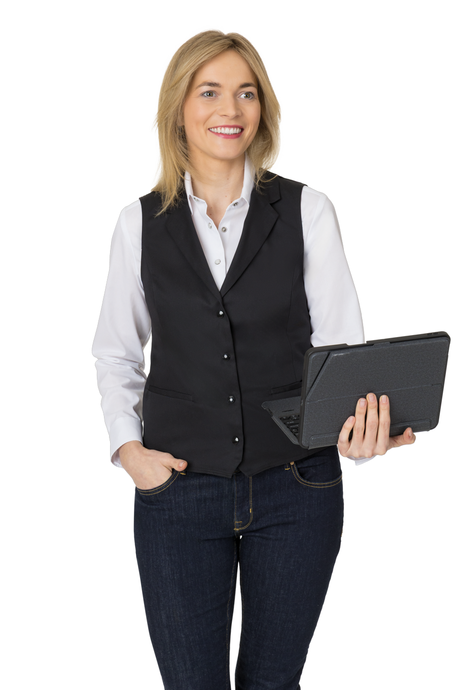 Gilet, Femme