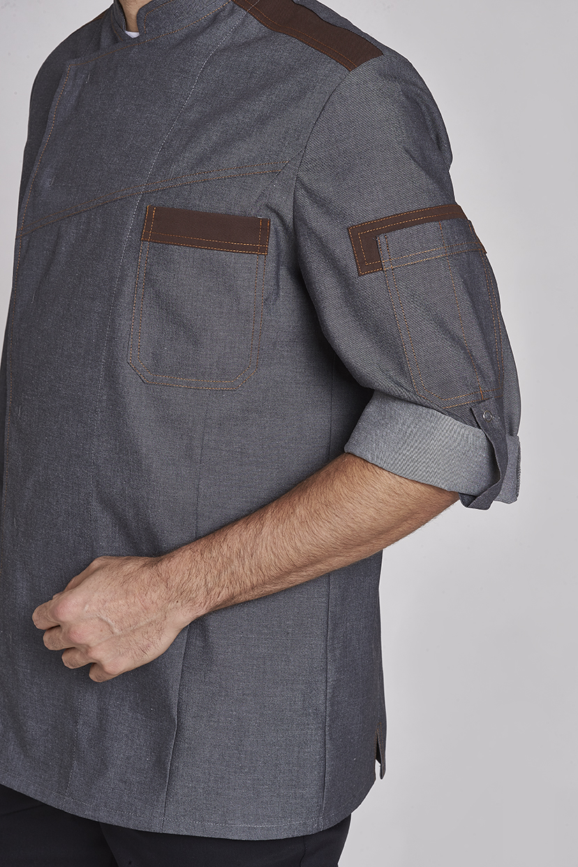 Kochjacke, Herren