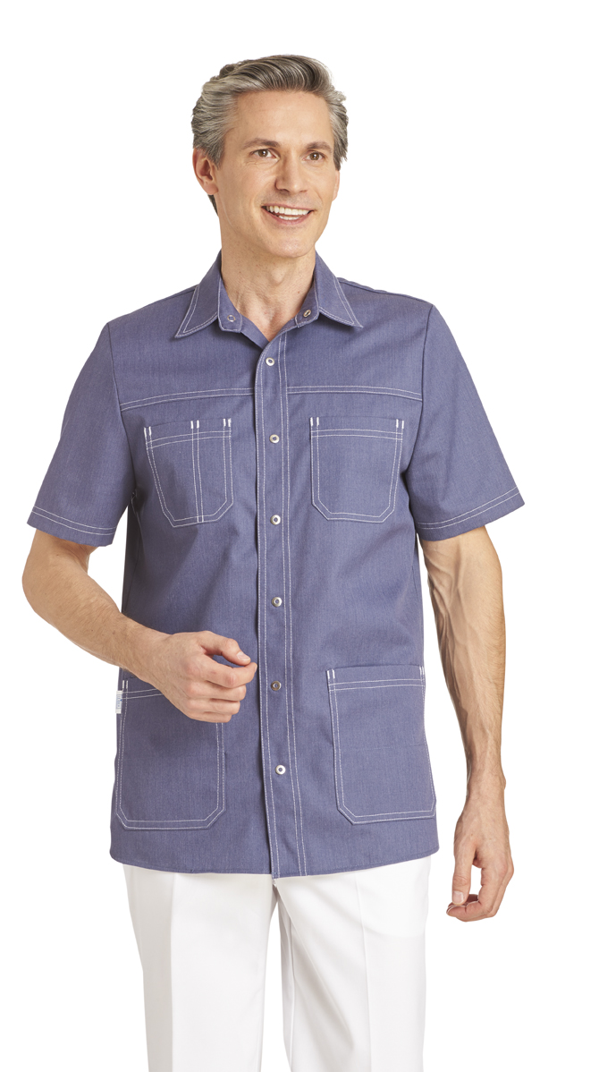 Herrenkasack 1/2 Arm, Homme 3