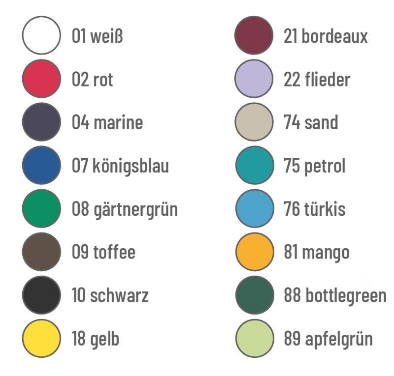 Servicekrawatten, Unisexe 2